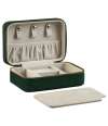 BG710 BagBase Velvet Travel Jewellery Box dark emerald colour image